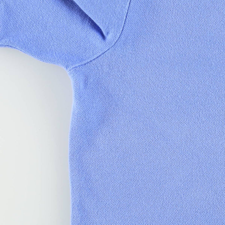 Ralph Lauren POLO by Ralph Lauren short sleeve polo shirt, women's size L cotton blue type Vintage Second Hand