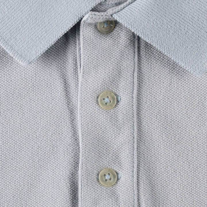 Ralph Lauren LAUREN Lauren short sleeve polo shirt, women's size M cotton Blue type light blue Vintage Second Hand