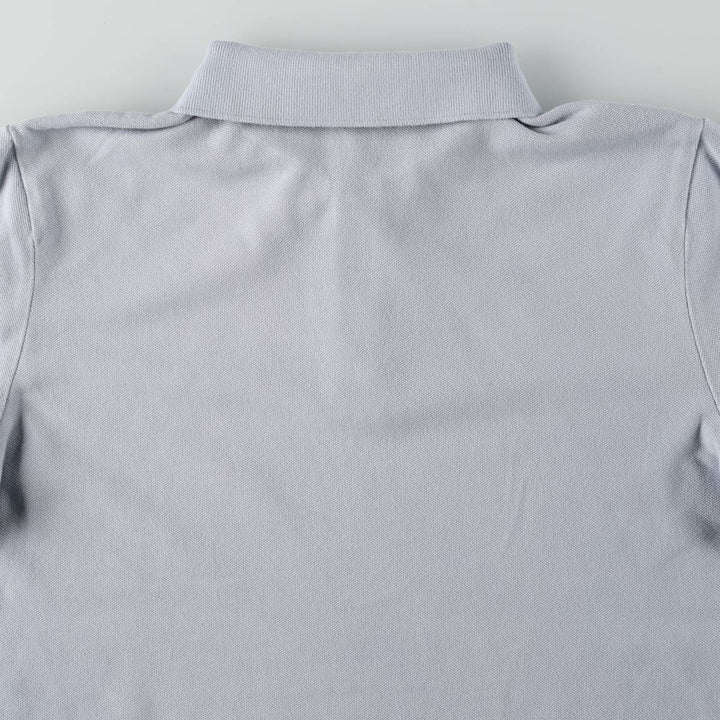 Ralph Lauren LAUREN Lauren short sleeve polo shirt, women's size M cotton Blue type light blue Vintage Second Hand