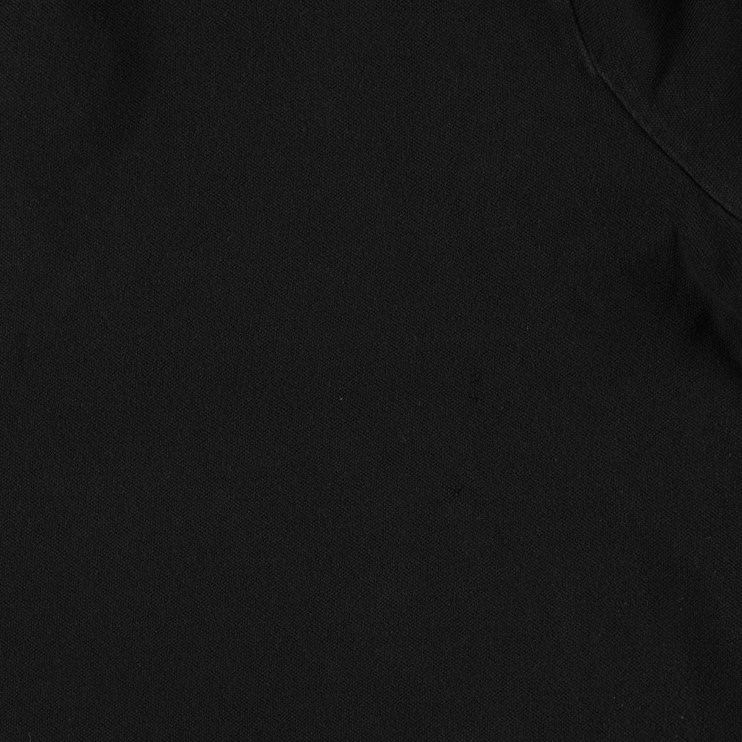 Ralph Lauren LAUREN Lauren short sleeve polo shirt, women's size XL cotton black type Vintage Second Hand