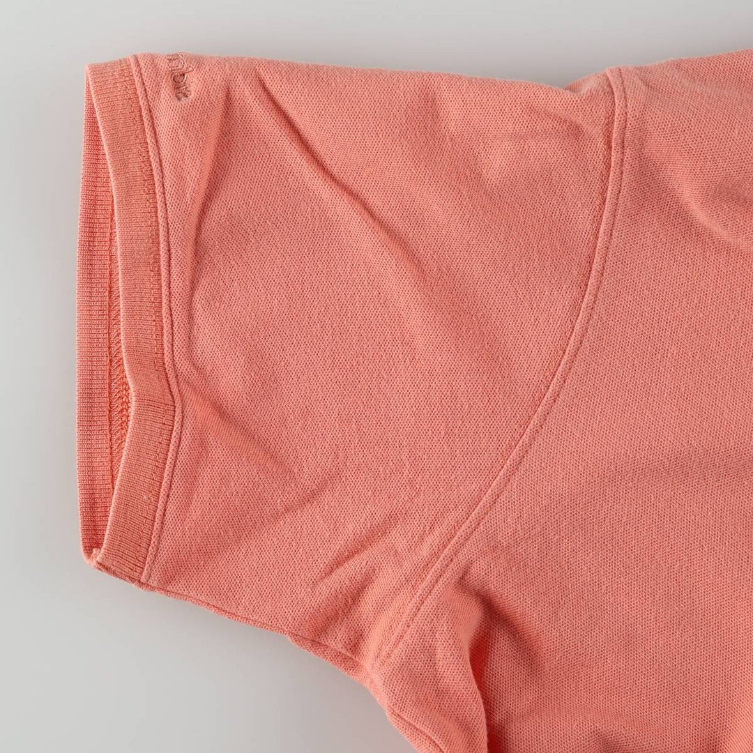 2000'S Columbia Short-Sleeve Polo Shirt, Women's Size L (approx.) cotton coral Vintage Second Hand