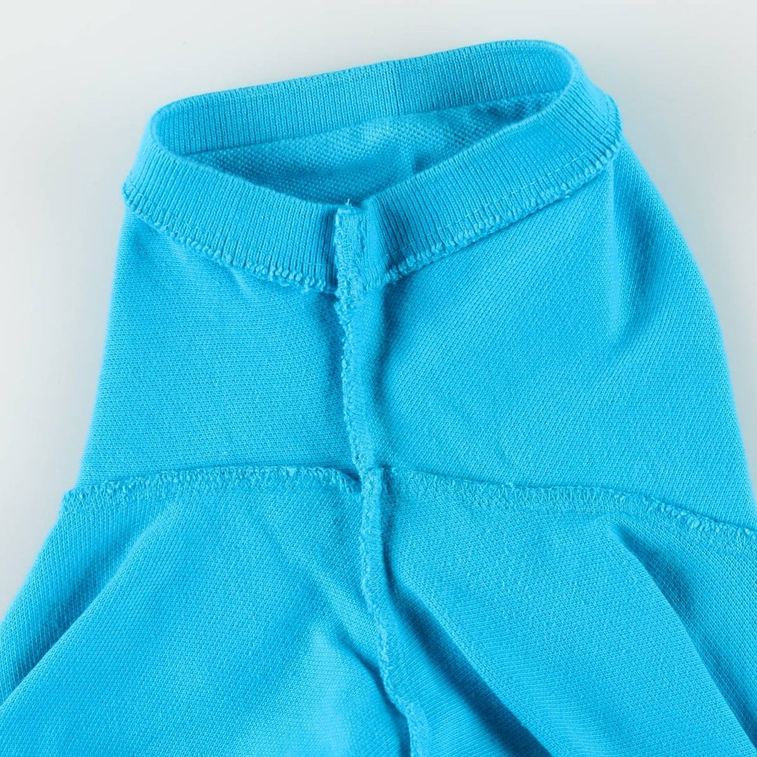 Ralph Lauren LAUREN Lauren short sleeve polo shirt, women's size M cotton turquoise blue Vintage Second Hand