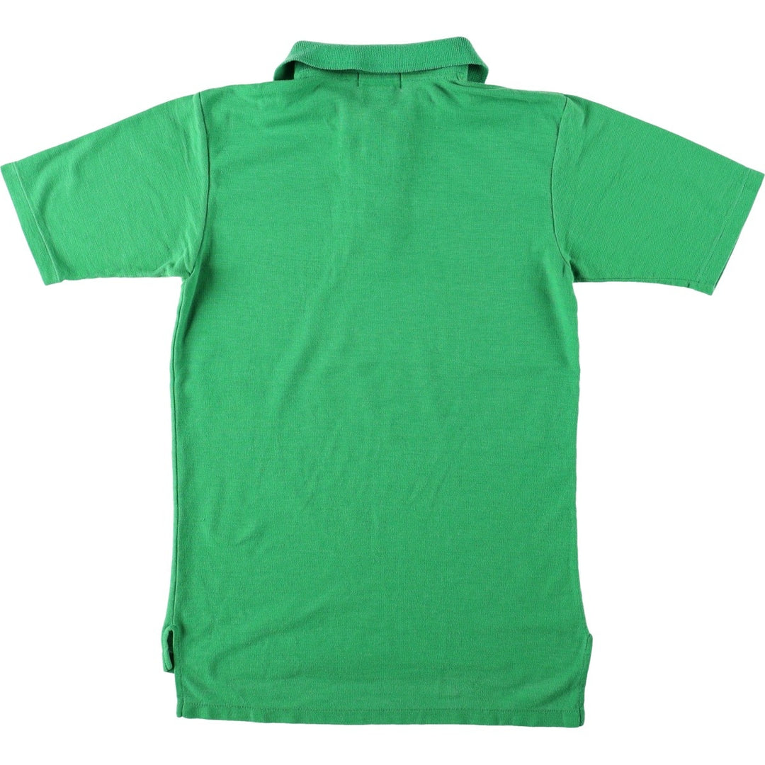 1970'S Lacoste IZOD JG Short-Sleeve Polo Shirt, Women's Size S (Equivalent), Vintage cotton green type Vintage Second Hand