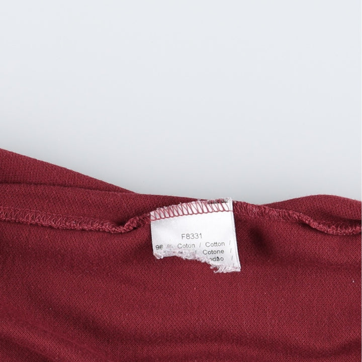 Lacoste SLIM FIT Short-Sleeve Polo Shirt, Size 2 (Men's XS equivalent) cotton wine-red Vintage Second Hand
