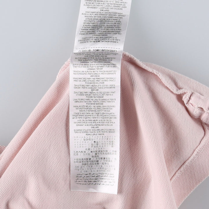 Guess Regular Fit Short-Sleeve Polo Shirt, Women's Size S (approx.) cotton pink type Vintage Second Hand