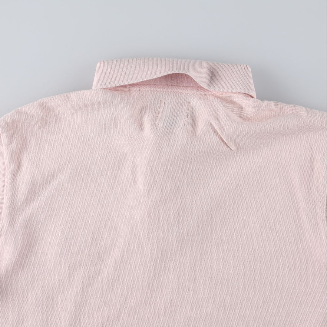 Guess Regular Fit Short-Sleeve Polo Shirt, Women's Size S (approx.) cotton pink type Vintage Second Hand