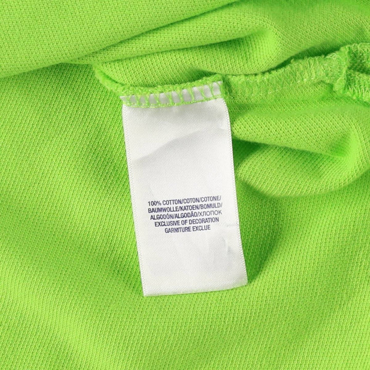 Ralph Lauren POLO by Ralph Lauren Big Pony Short-Sleeve Polo Shirt, Women's Size M (approx.) cotton green type yellow green Vintage Second Hand