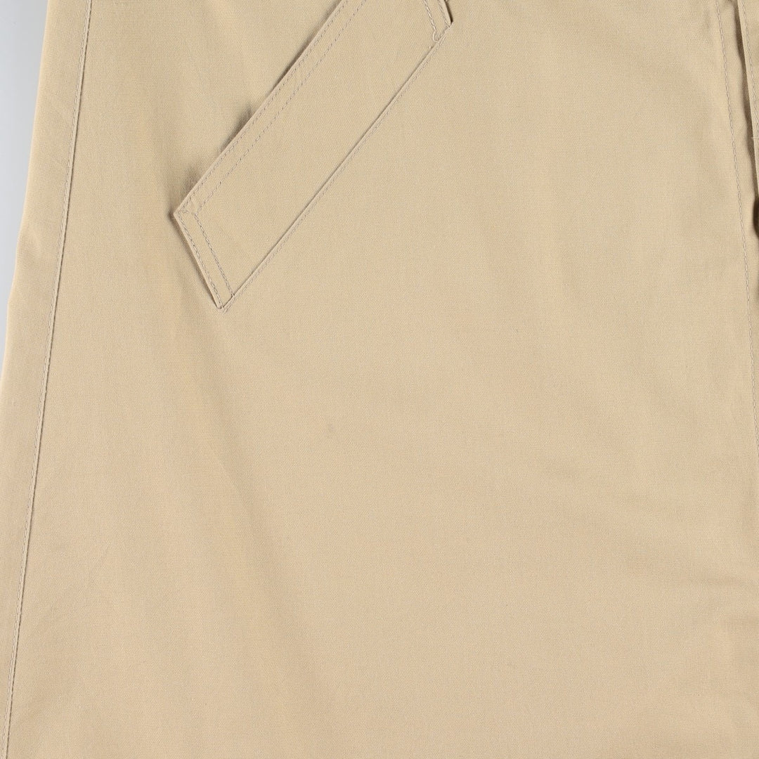 1970'S London Fog Balmacaan Coat (Women's Size L equivalent) Vintage polyester Beige type Vintage Second Hand