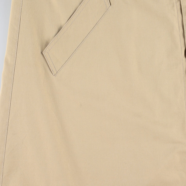 1970'S London Fog Balmacaan Coat (Women's Size L equivalent) Vintage polyester Beige type Vintage Second Hand