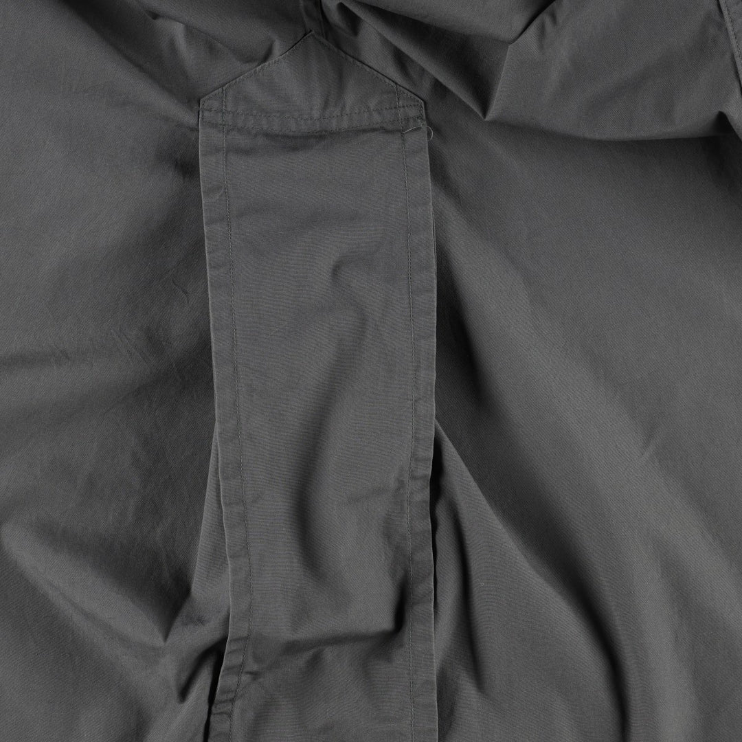 1960'S US Military Issue Trench Coat, Made in USA, Size 36 (Men's S equivalent), Vintage cotton Khaki type Vintage Second Hand