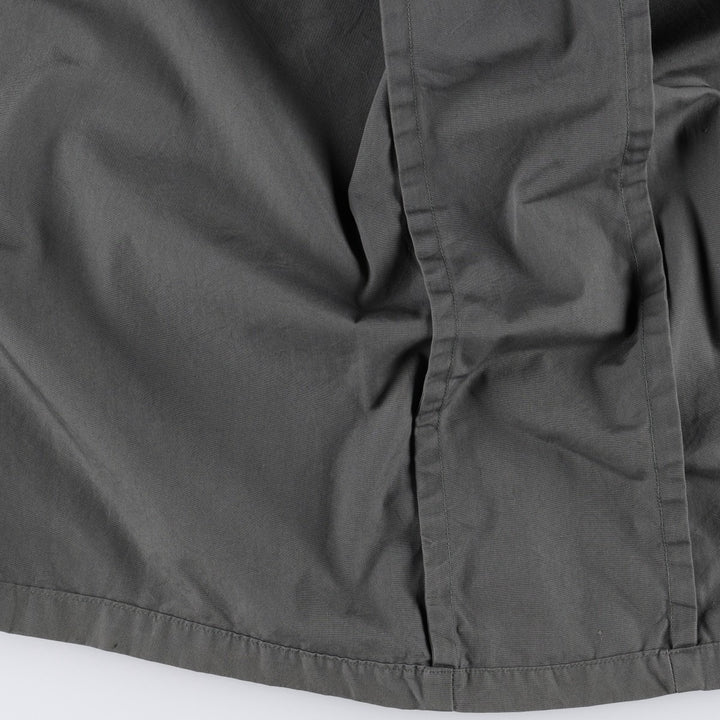 1960'S US Military Issue Trench Coat, Made in USA, Size 36 (Men's S equivalent), Vintage cotton Khaki type Vintage Second Hand