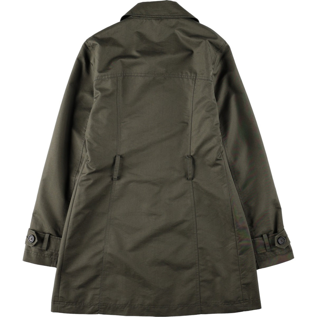 90s-00'S LL Bean Balmacaan Coat (Women's Size S equivalent) Vintage cotton Khaki type Vintage Second Hand