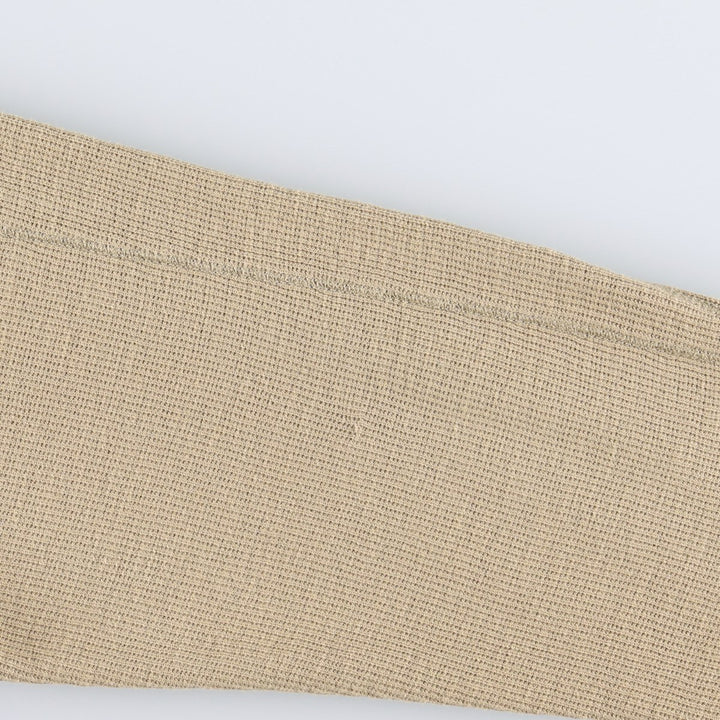 Ralph Lauren POLO RALPH LAUREN Half-Length Long-Sleeve Dress, Women's Size XL (approx.) cotton Beige type Vintage Second Hand