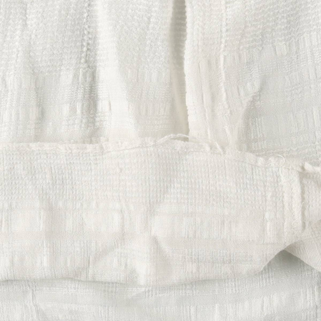 EXPRESS Long Gathered Skirt, Women's Size M (approx.) linen pale white type Vintage Second Hand