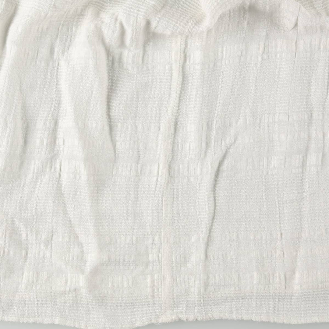 EXPRESS Long Gathered Skirt, Women's Size M (approx.) linen pale white type Vintage Second Hand