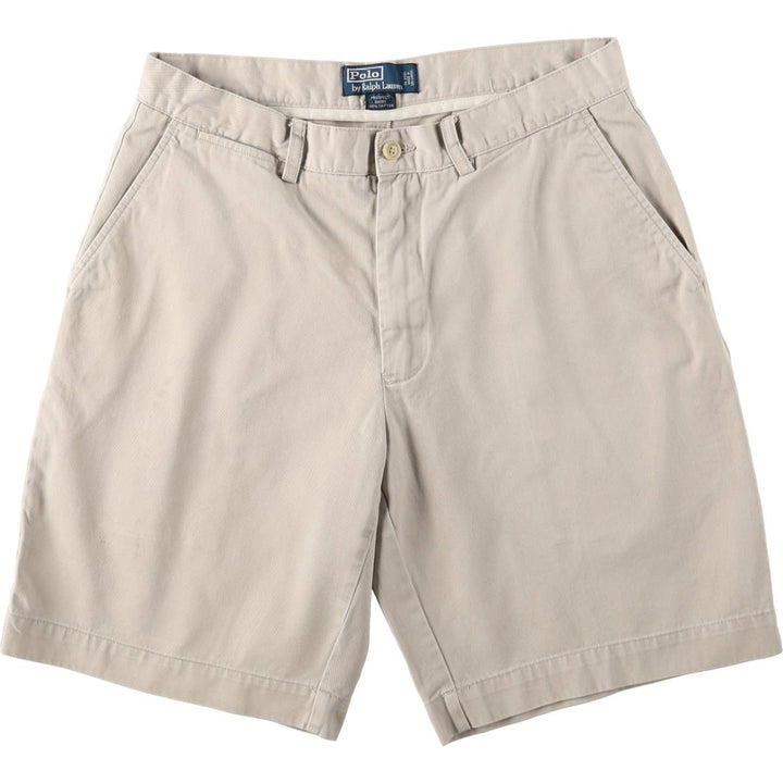 Ralph Lauren POLO by Ralph Lauren PROSPECT SHORT Chino shorts Short pants Men's W33 equivalent cotton Beige type Vintage Second Hand