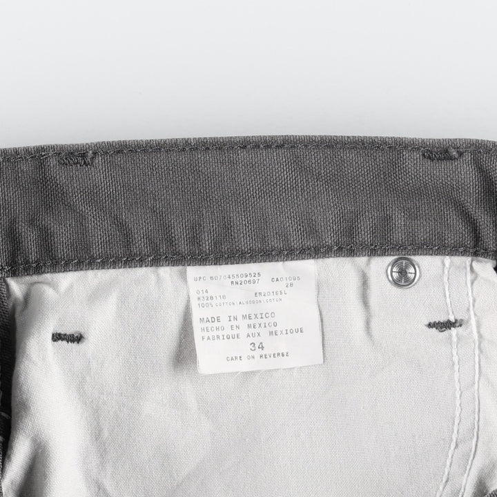 Dickies Duck Cargo Shorts, Half Pants, Men's, W34 equivalent cotton gray type Vintage Second Hand