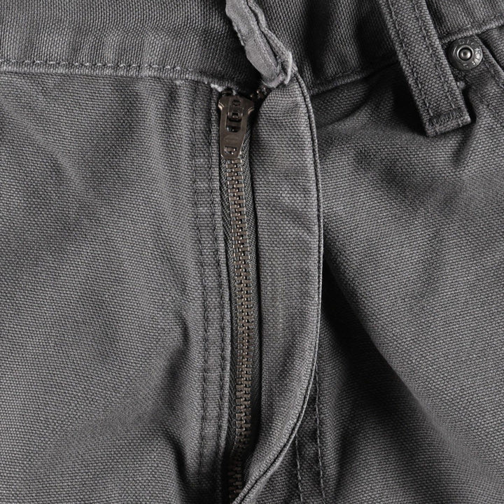 Dickies Duck Cargo Shorts, Half Pants, Men's, W34 equivalent cotton gray type Vintage Second Hand