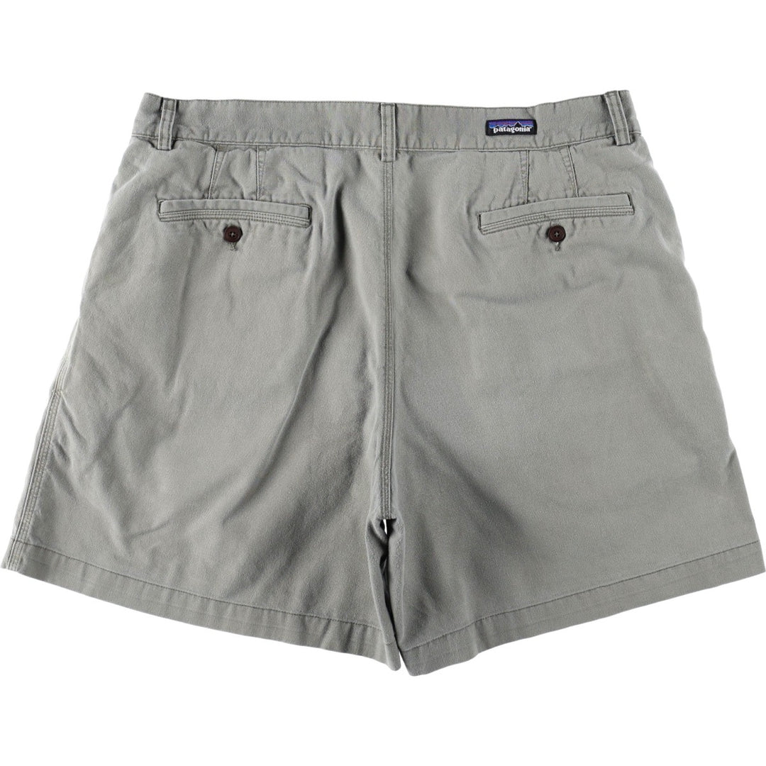 Patagonia Organic Cotton Duck Work Shorts (Men's W38 equivalent) Organic cotton Khaki type Vintage Second Hand