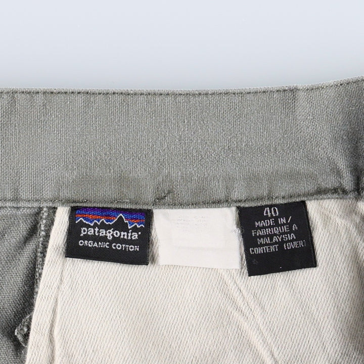 Patagonia Organic Cotton Duck Work Shorts (Men's W38 equivalent) Organic cotton Khaki type Vintage Second Hand
