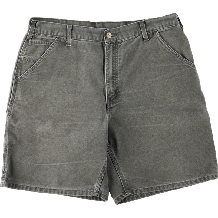 Carhartt Duck Painter Shorts, Shorts, Men's, W35 equivalent cotton Khaki type Vintage Second Hand