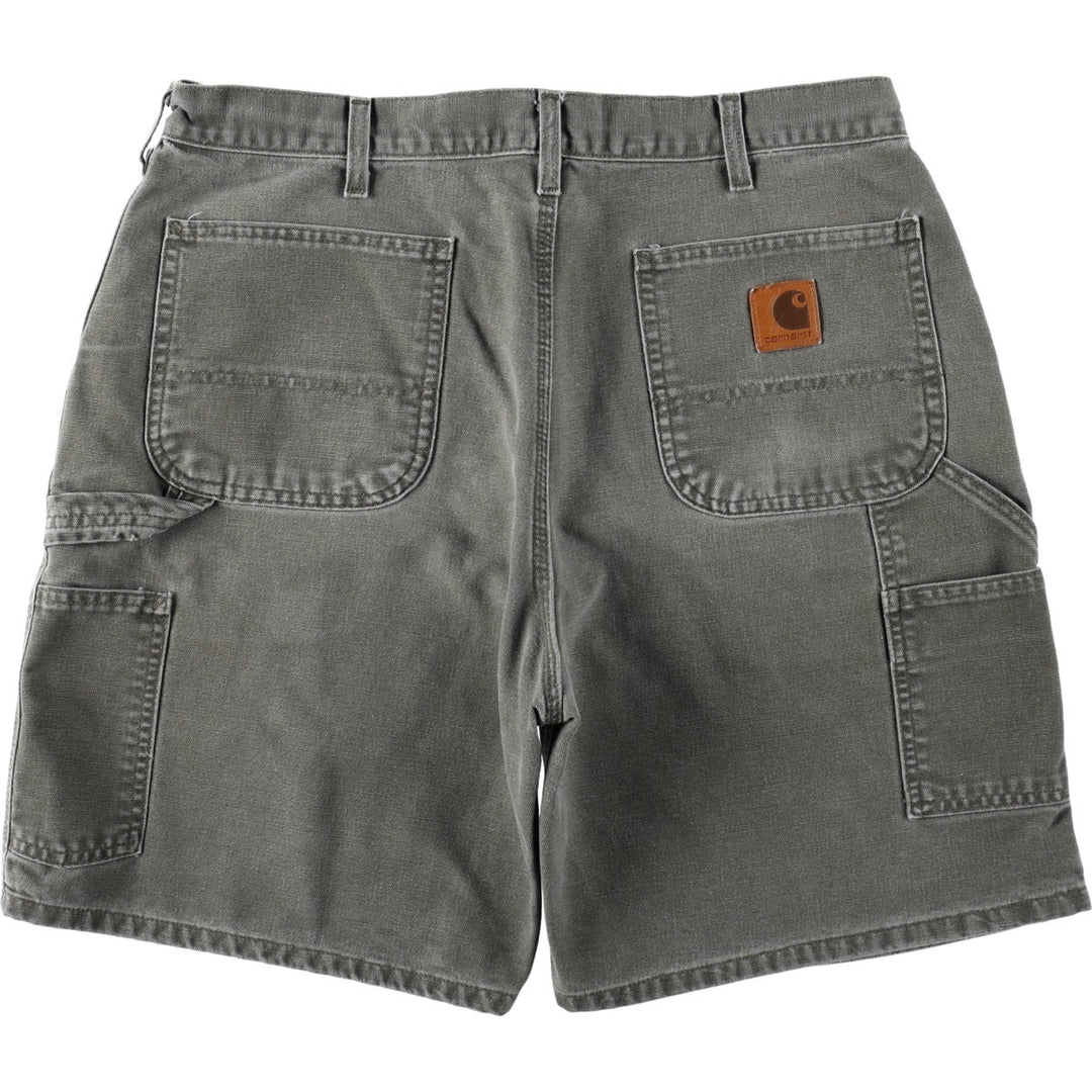 Carhartt Duck Painter Shorts, Shorts, Men's, W35 equivalent cotton Khaki type Vintage Second Hand