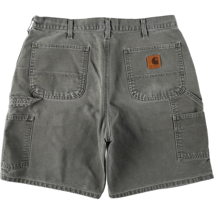 Carhartt Duck Painter Shorts, Shorts, Men's, W35 equivalent cotton Khaki type Vintage Second Hand