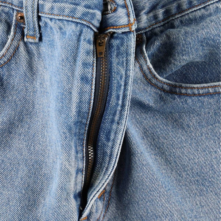00'S Levi's 505 REGULAR FIT denim shorts, men's size w34 cotton blue type Vintage Second Hand
