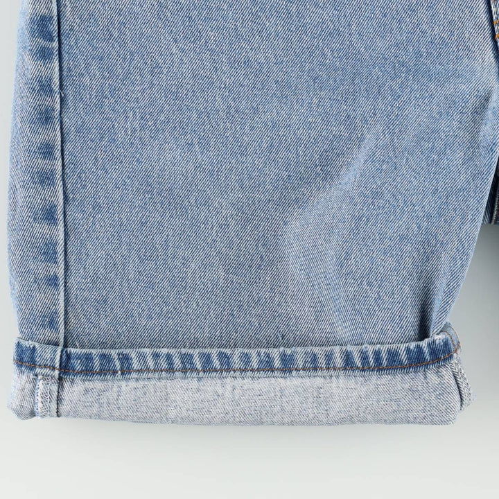 00'S Levi's 505 REGULAR FIT denim shorts, men's size w34 cotton blue type Vintage Second Hand