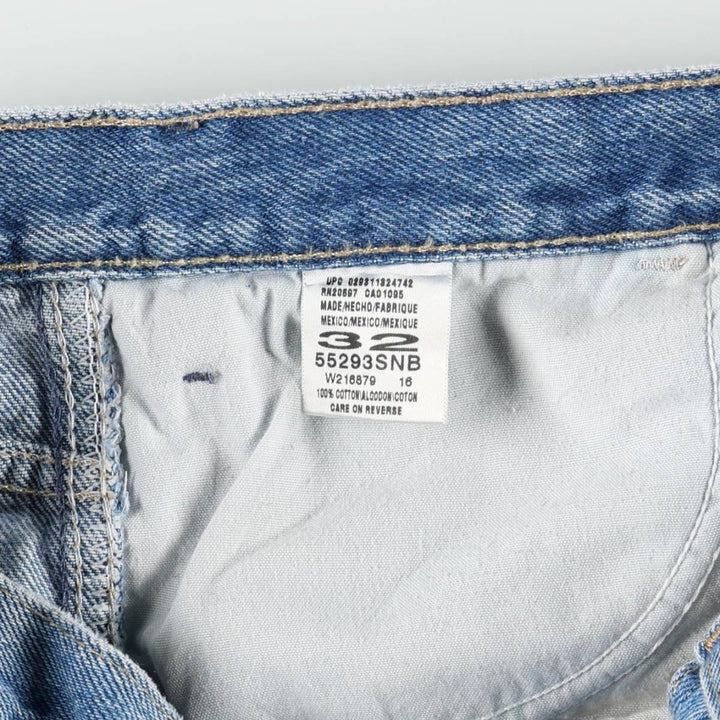 Dickies denim shorts, men's size W33 (approx.) cotton blue type Vintage Second Hand