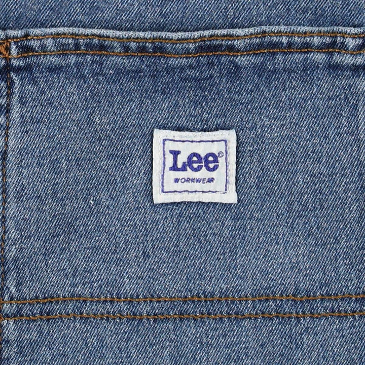 Lee denim painter shorts, men's size W37 (approx.) cotton blue type Vintage Second Hand