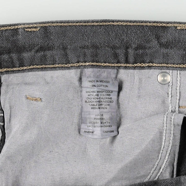Dickies denim painter shorts, half pants, men's, w35 equivalent cotton black type Vintage Second Hand