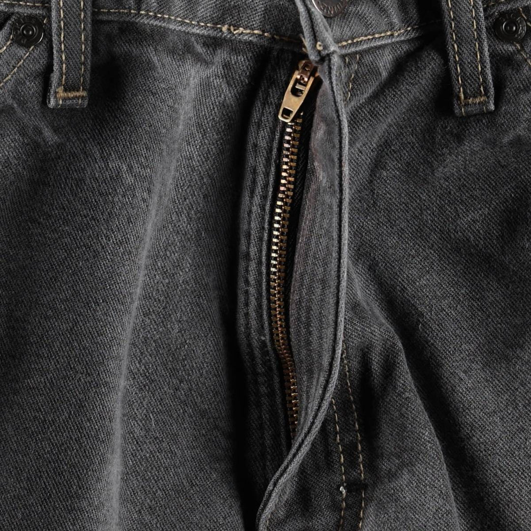Dickies denim painter shorts, half pants, men's, w35 equivalent cotton black type Vintage Second Hand