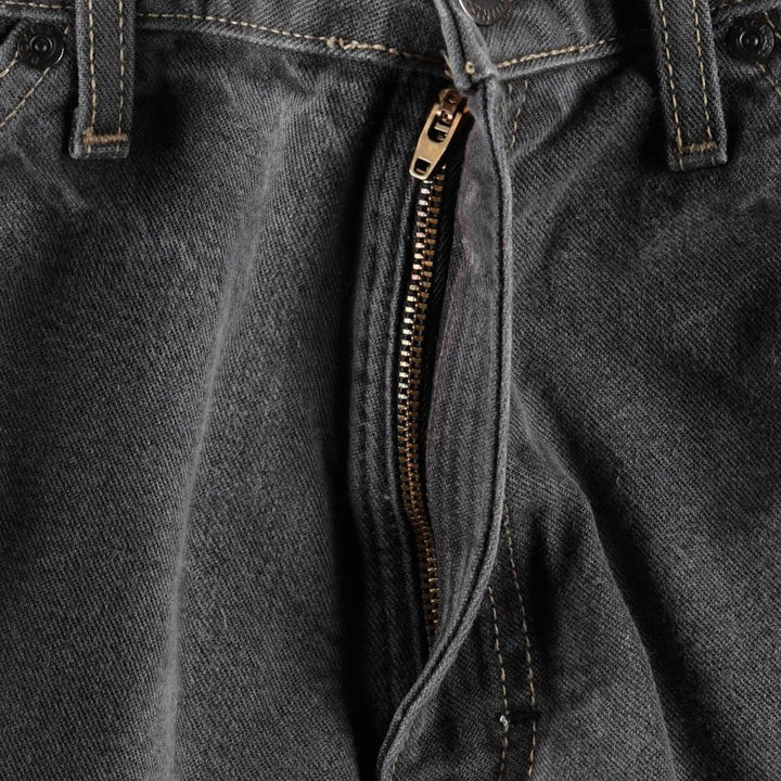 Dickies denim painter shorts, half pants, men's, w35 equivalent cotton black type Vintage Second Hand
