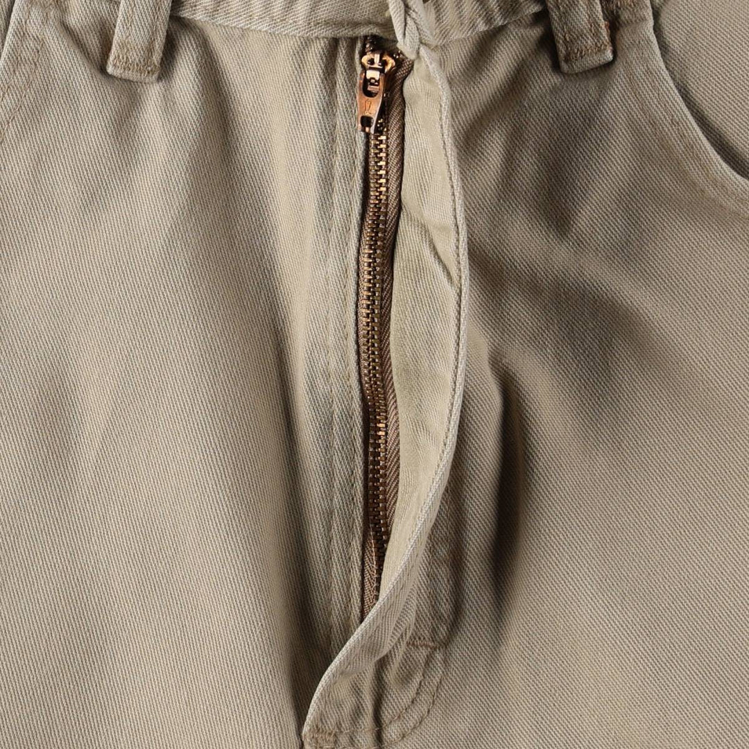 90'S Wrangler denim shorts, half pants, made in USA, men's size W33 equivalent, vintage. cotton Beige type Vintage Second Hand