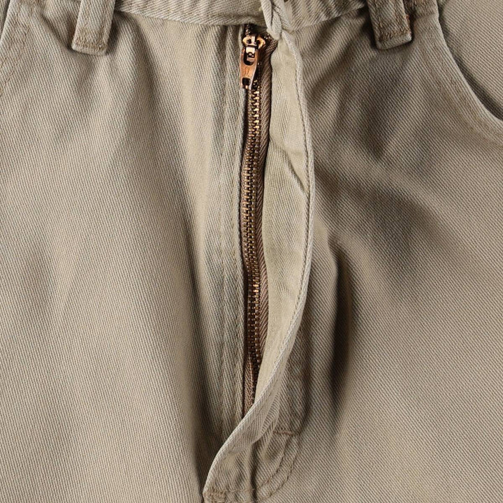 90'S Wrangler denim shorts, half pants, made in USA, men's size W33 equivalent, vintage. cotton Beige type Vintage Second Hand