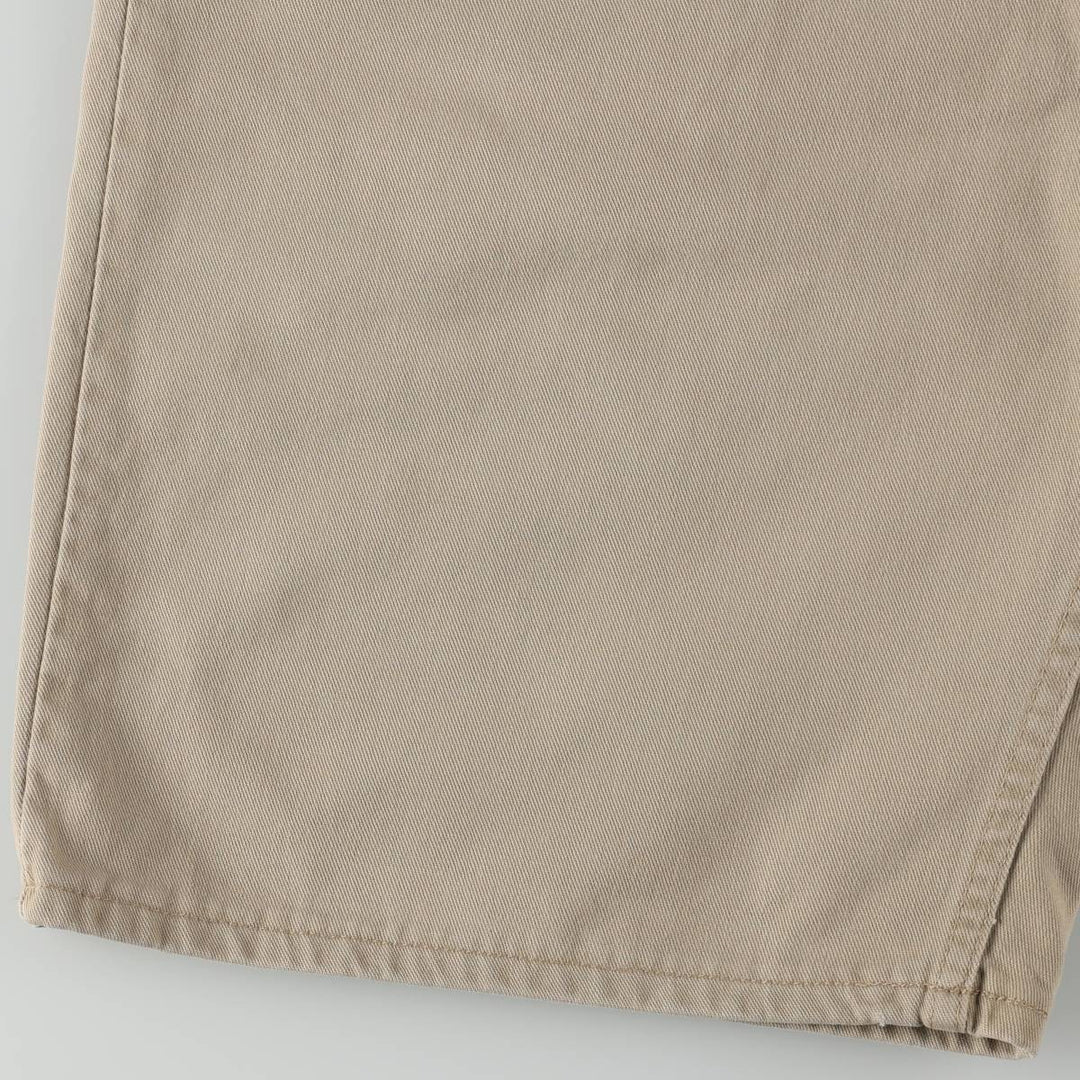 90'S Wrangler denim shorts, half pants, made in USA, men's size W33 equivalent, vintage. cotton Beige type Vintage Second Hand
