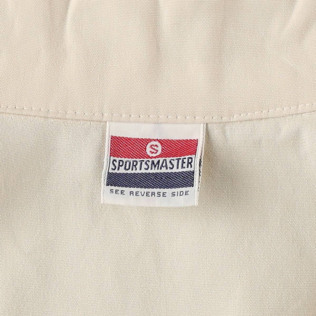 70'S Sportsmaster College Harrington Jacket Swing Top, Men's Size S (Equivalent), Vintage unclear ivory Vintage Second Hand