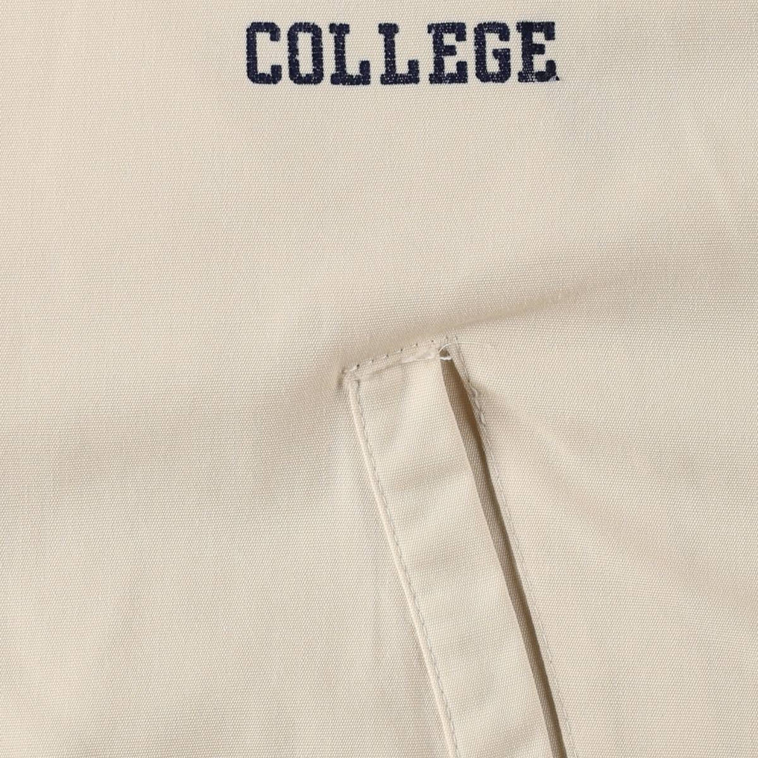 70'S Sportsmaster College Harrington Jacket Swing Top, Men's Size S (Equivalent), Vintage unclear ivory Vintage Second Hand