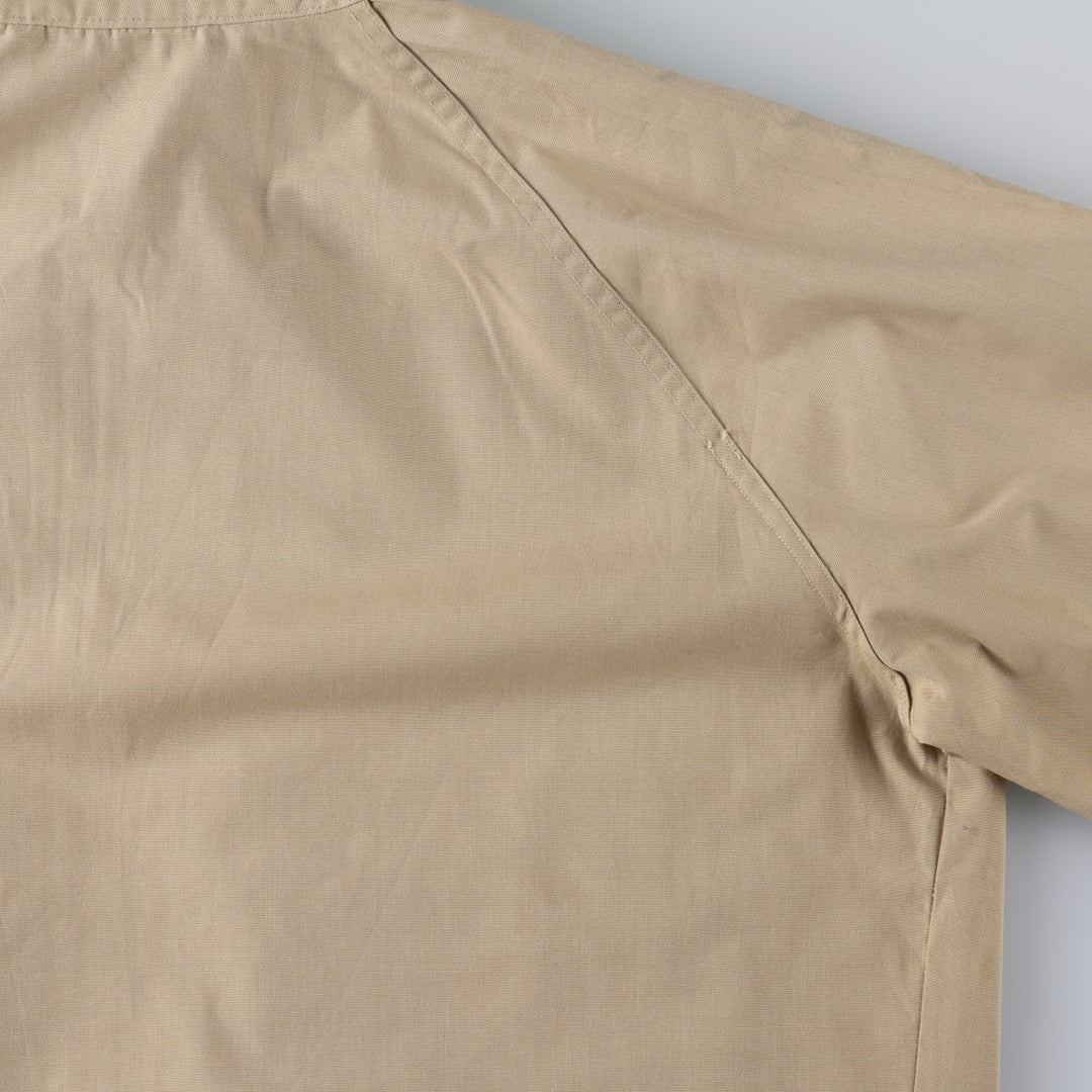 60s-70'S VIPress Harrington Jacket Swing Top Men's XL equivalent Vintage Dacron Polyester Beige type Vintage Second Hand