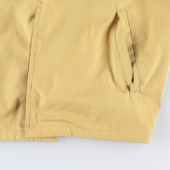 1960s-1970'S Peters Harrington Jacket, Swing Top, Men's Size M (approx.), Vintage Dacron Polyester yellow type Vintage Second Hand