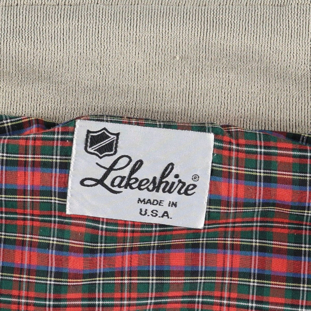 Lakeshire Harrington Jacket Swing Top, Made in USA, Men's XL equivalent. unclear Khaki type beige Vintage Second Hand