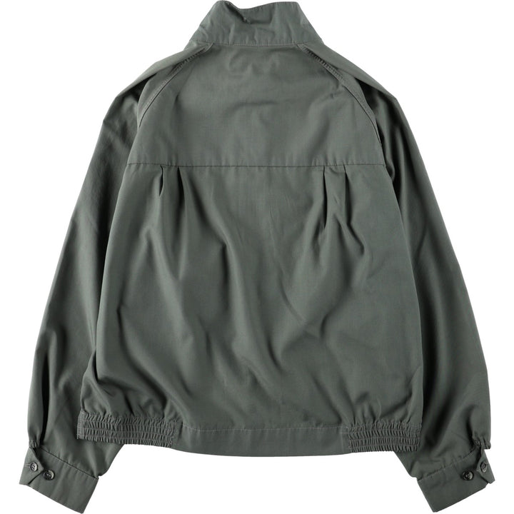 1970'S English Squire Harrington Jacket Swing Top, Made in USA, Men's Size L (approx.), Vintage polyester Khaki type Vintage Second Hand