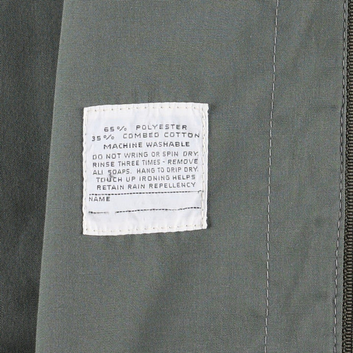 1970'S English Squire Harrington Jacket Swing Top, Made in USA, Men's Size L (approx.), Vintage polyester Khaki type Vintage Second Hand