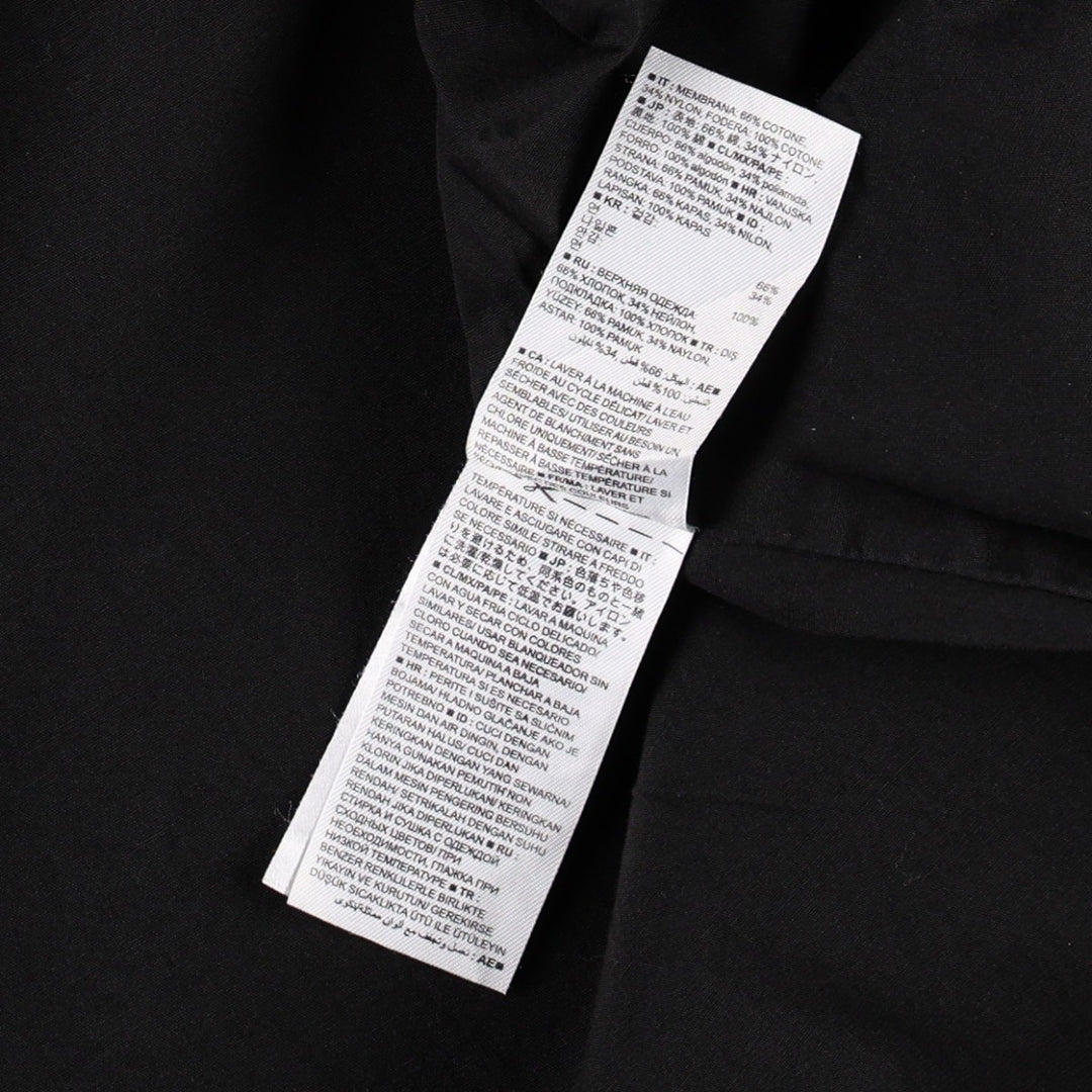 Banana Republic Harrington Jacket Swing Top (Men's XL equivalent) cotton black type Vintage Second Hand