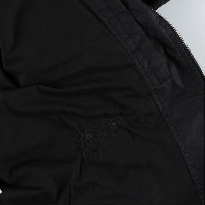 Banana Republic Harrington Jacket Swing Top (Men's XL equivalent) cotton black type Vintage Second Hand