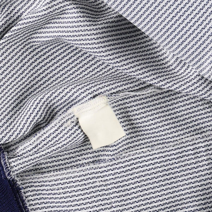 JILLJACK Stripe Pattern Swing Top Sports Jacket, Men's Size L (approx.) unclear white type Vintage Second Hand