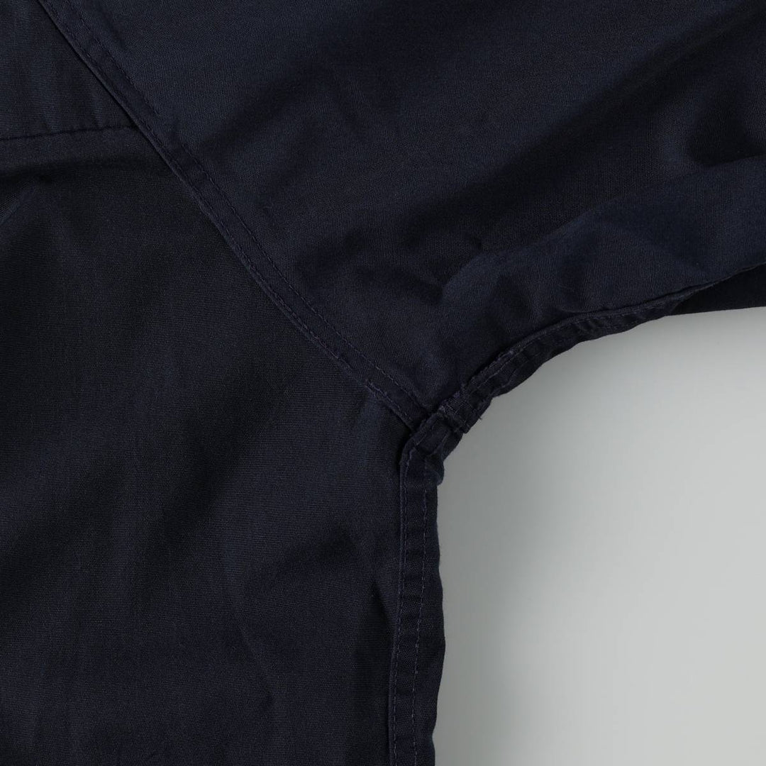 60s-70'S PETERS Harrington Jacket Swing Top, Men's Size L (Equivalent), Vintage Dacron Polyester navy blue type Vintage Second Hand