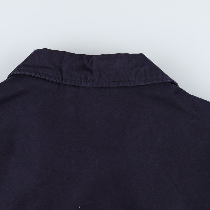 Eddie Bauer Swing Top Sports Jacket, Men's Size L cotton navy blue type Vintage Second Hand