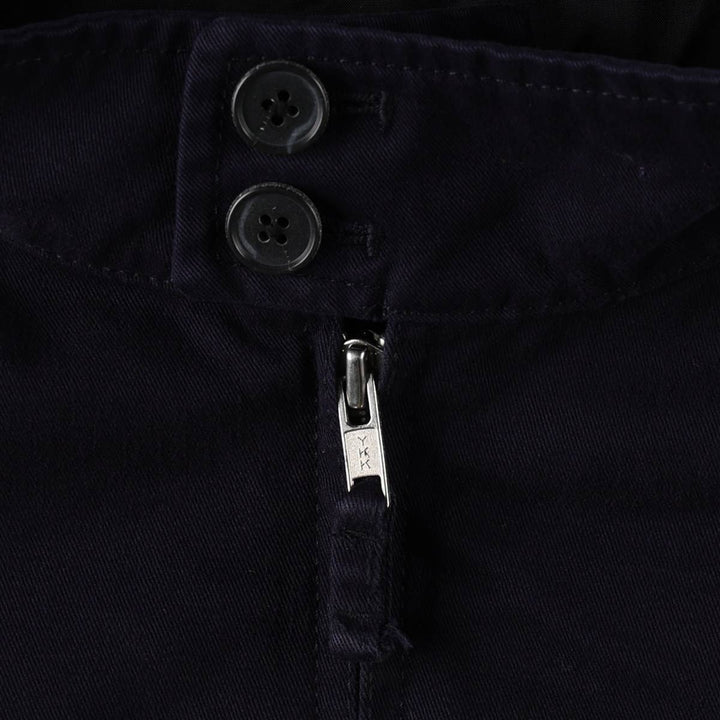 2000'S Lands' End Harrington Jacket Swing Top, Men's Size XL (approx.) cotton navy blue type Vintage Second Hand